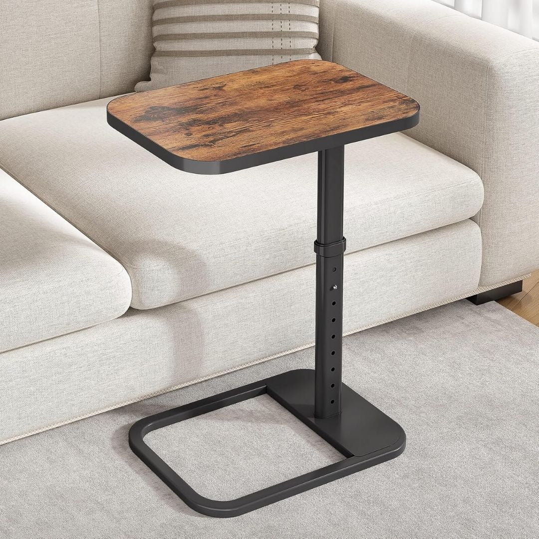 Oliver – Fleksibelt C-formet sidebord med høydejustering